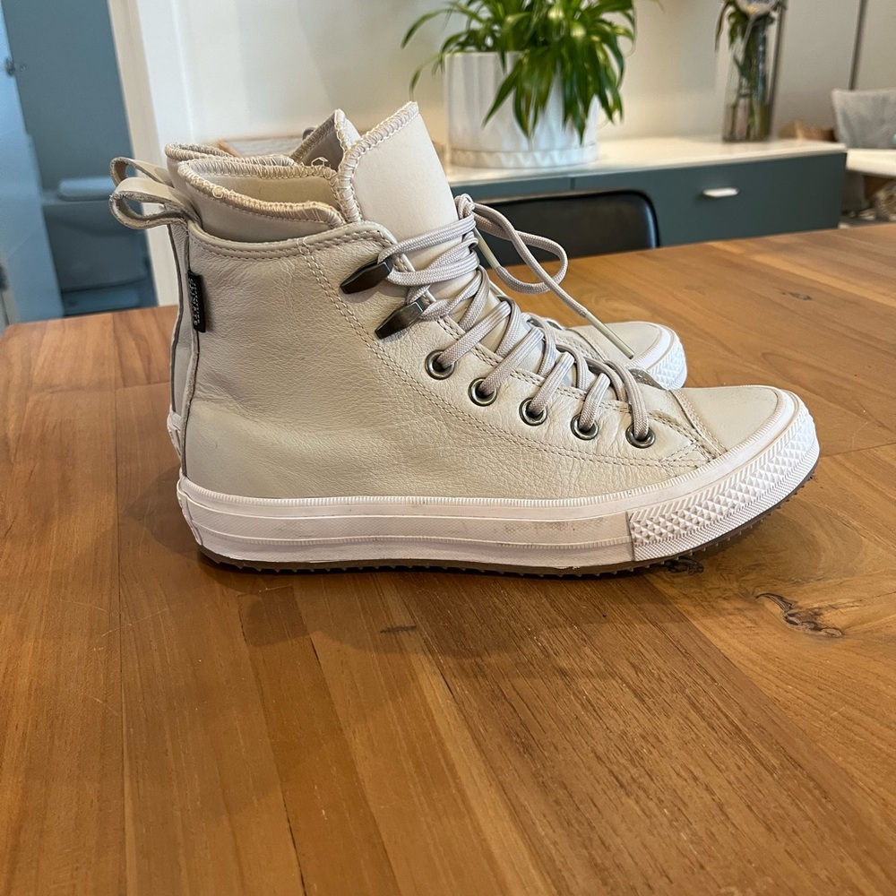 Converse All Star High-Top Sneakers Premium leather waterproof